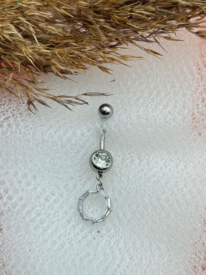 Çelik Göbek Piercingi // TRAG-189