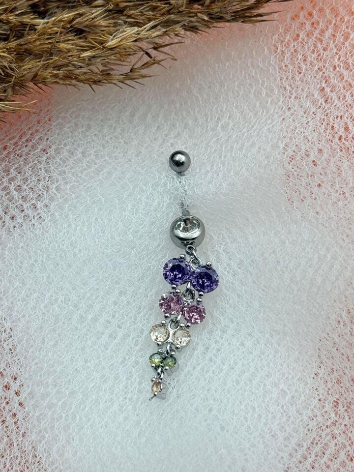 Çelik Göbek Piercingi // TRAG-190