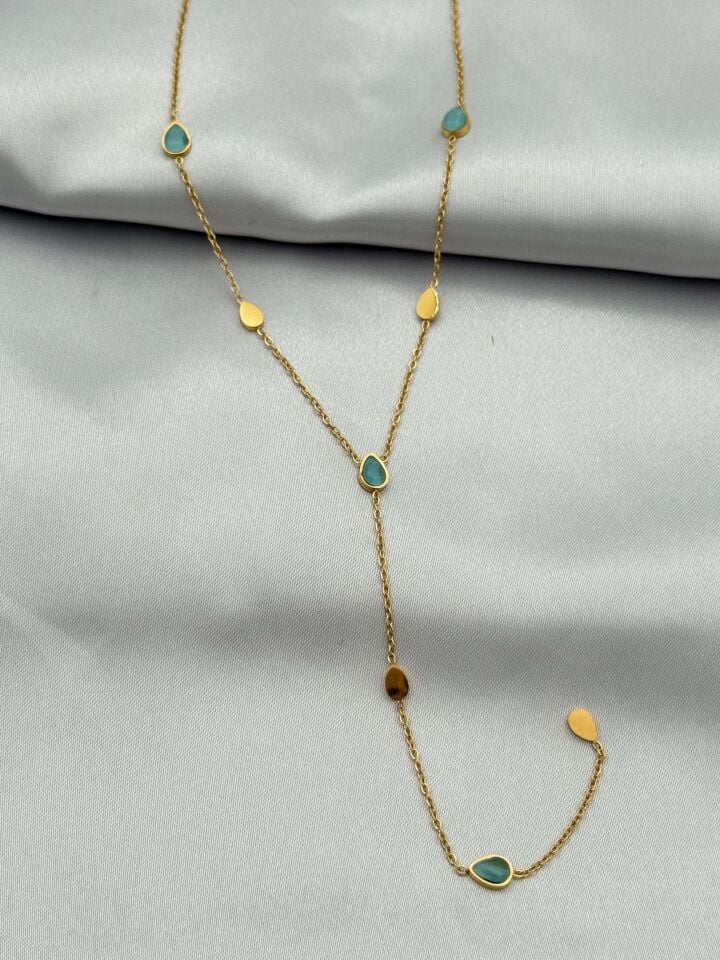 Çelik Y Kolye 45cm // KOLYE-4948