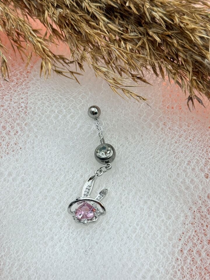 Çelik Göbek Piercingi // TRAG-192