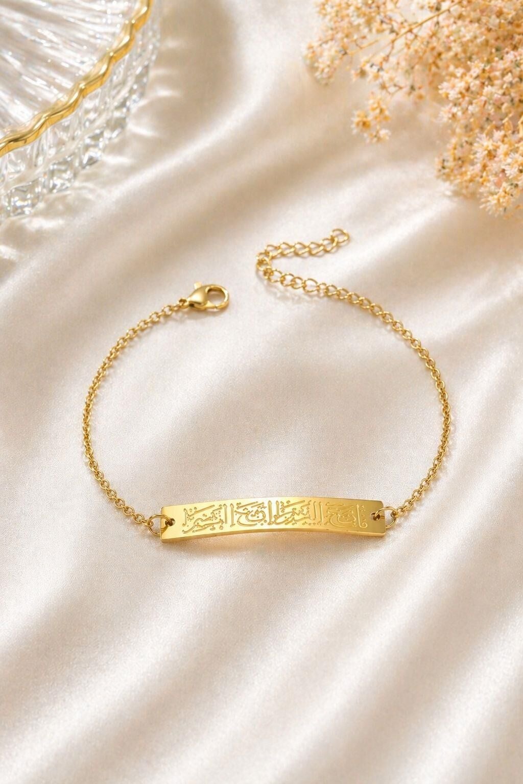 Çelik Gold İnşirah Bileklik // BILEK-7513