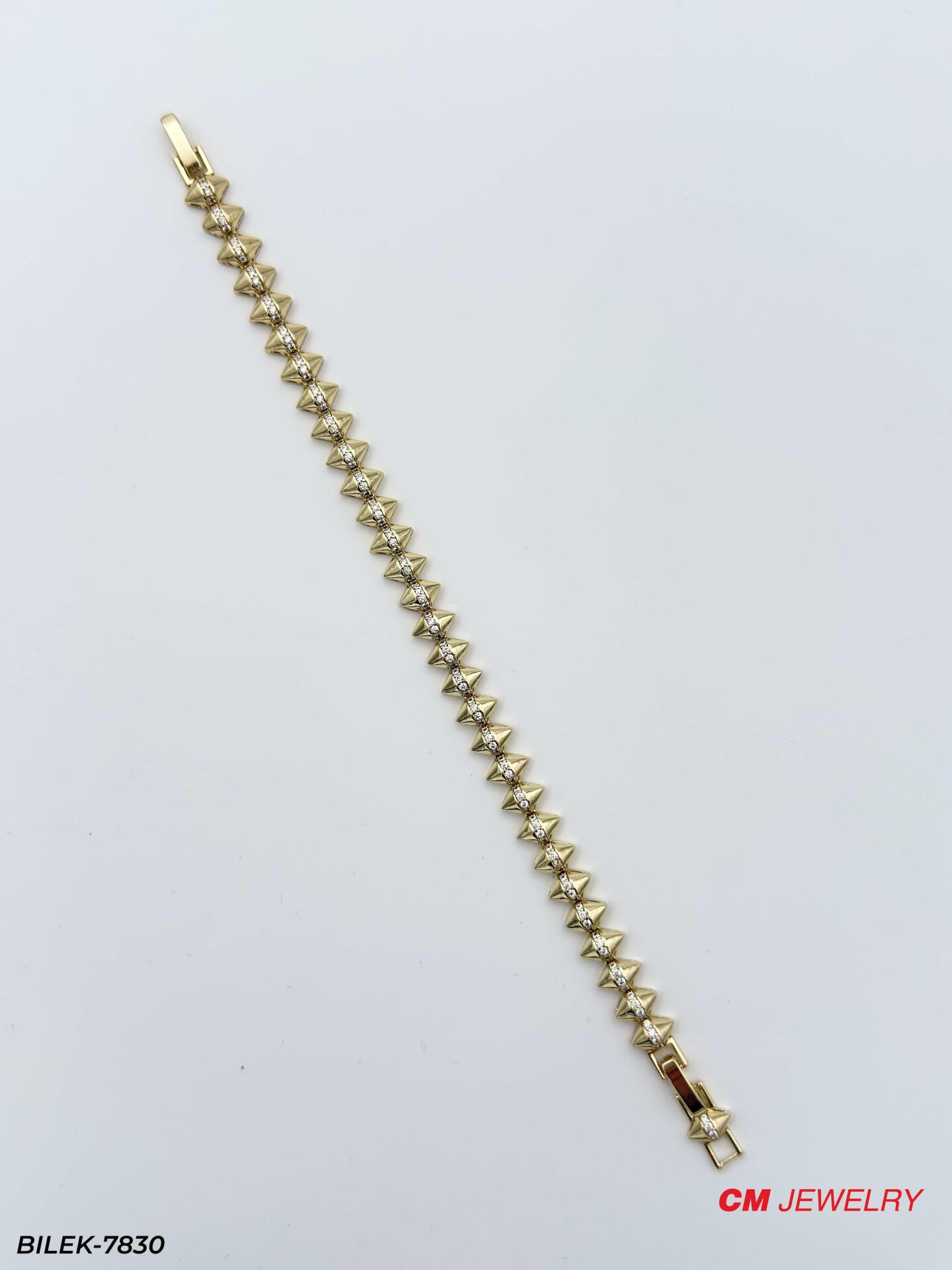 14K CM Bileklik // BILEK-7830