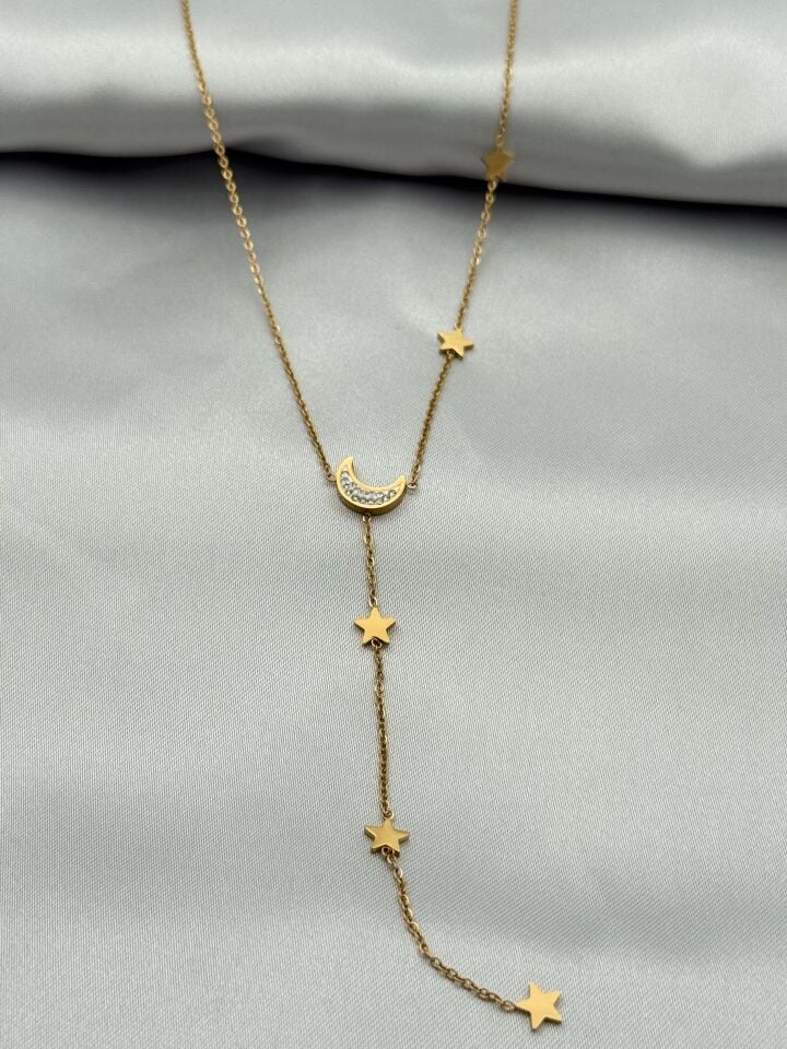 Çelik Y Kolye 45cm // KOLYE-4954