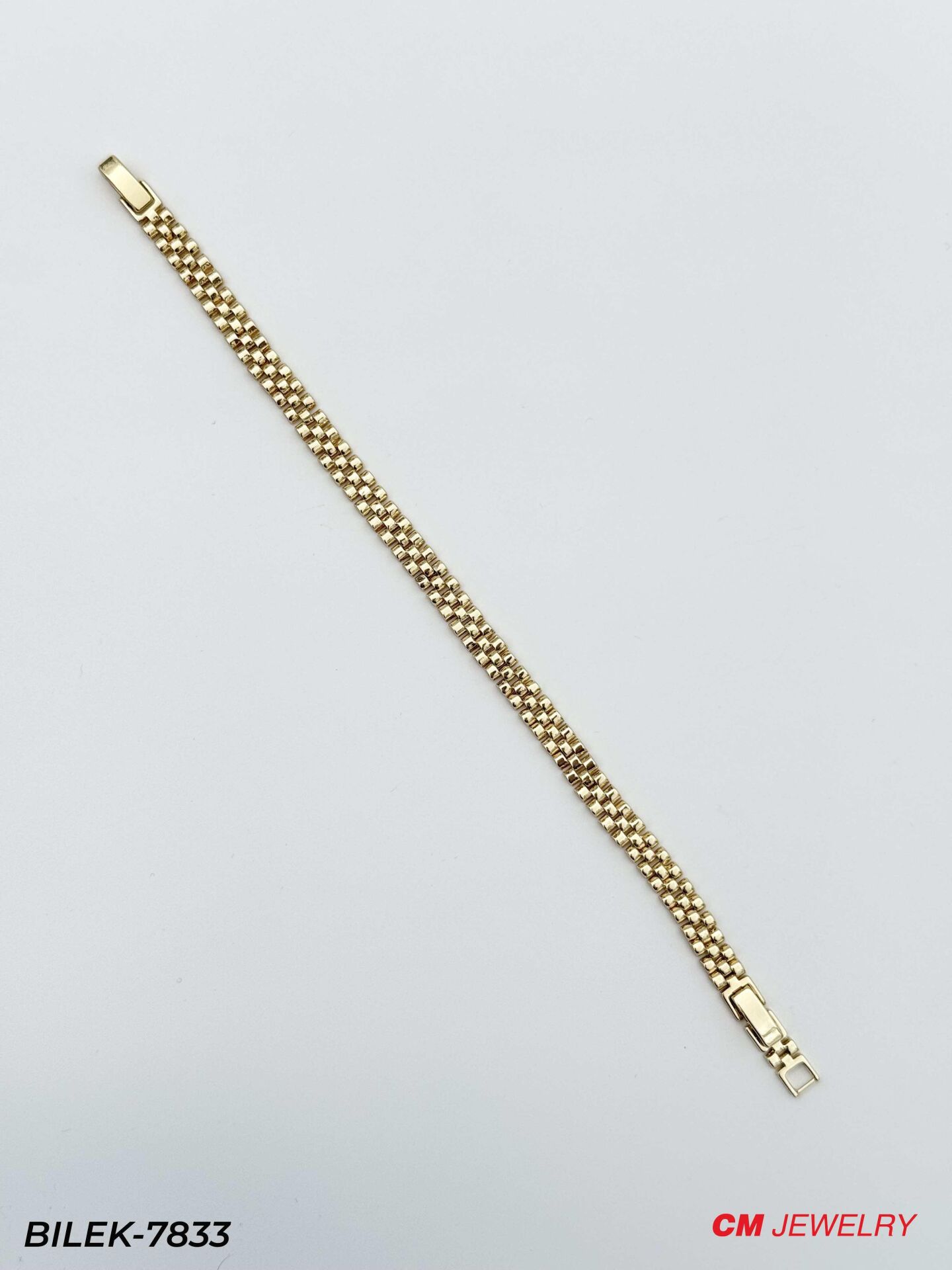 14K CM Bileklik // BILEK-7833