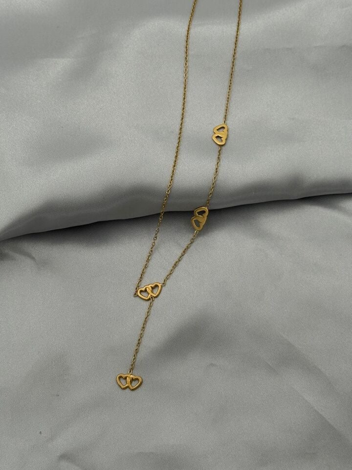 Çelik Y Kolye 45cm // KOLYE-5216