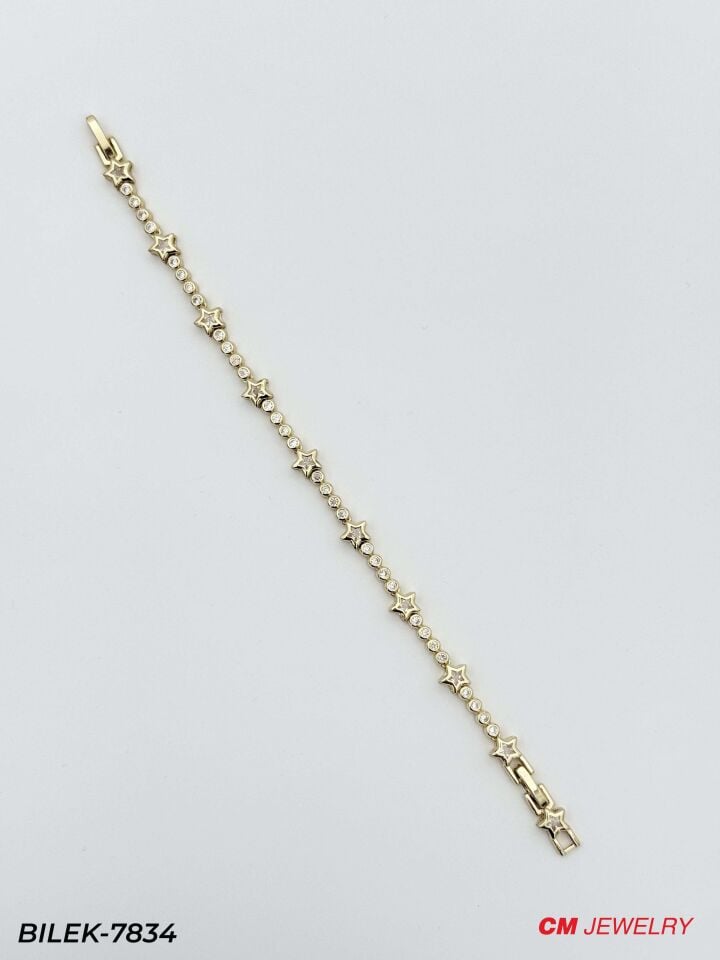 14K CM Bileklik // BILEK-7834
