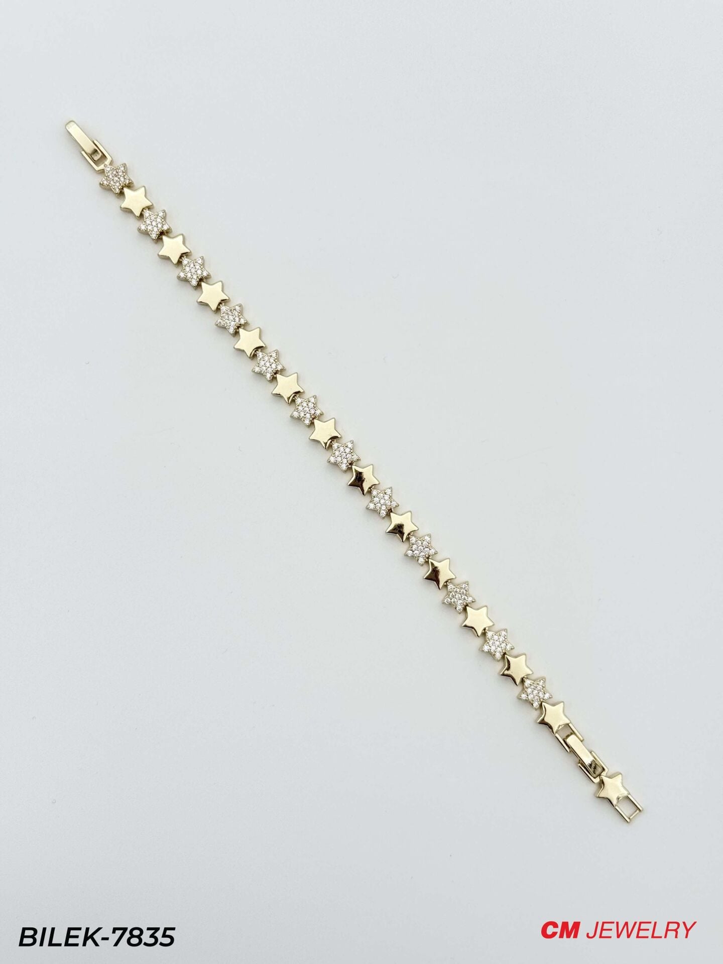 14K CM Bileklik // BILEK-7835