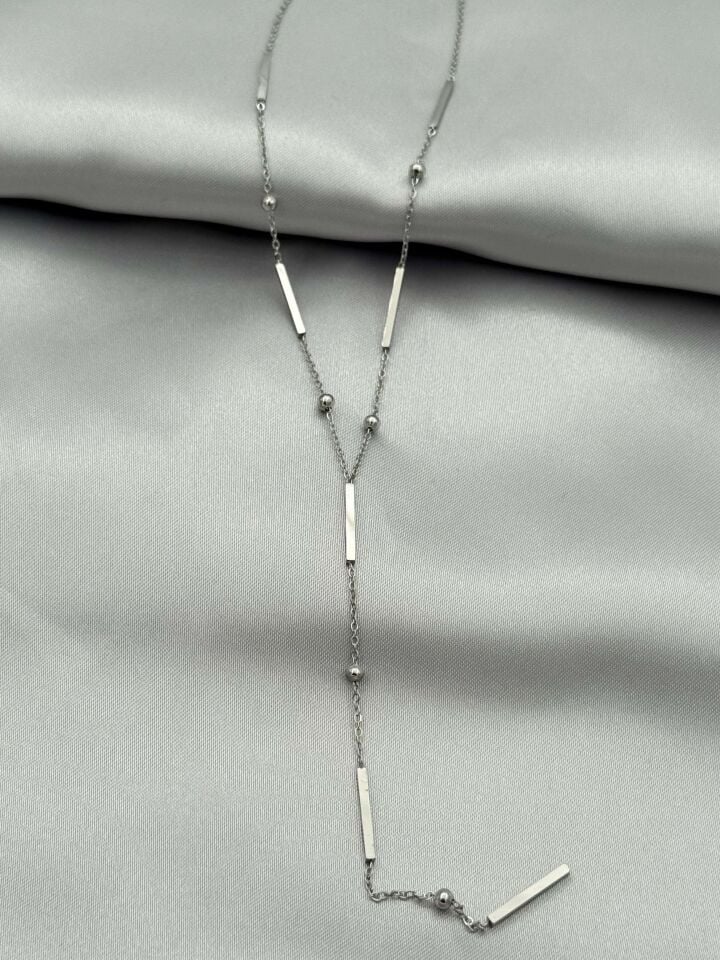 Çelik Y Kolye 45cm // KOLYE-4957