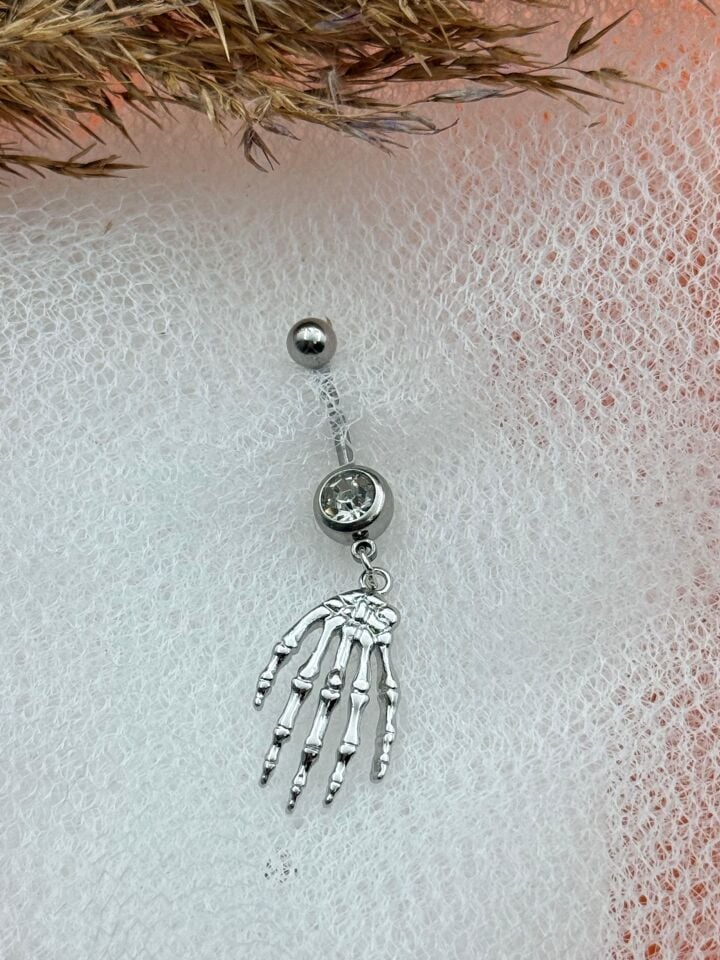 Çelik Göbek Piercingi // TRAG-199