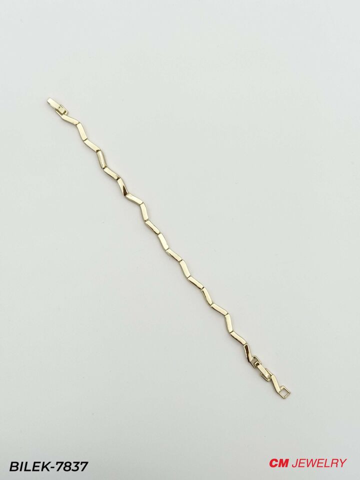 14K CM Bileklik // BILEK-7837