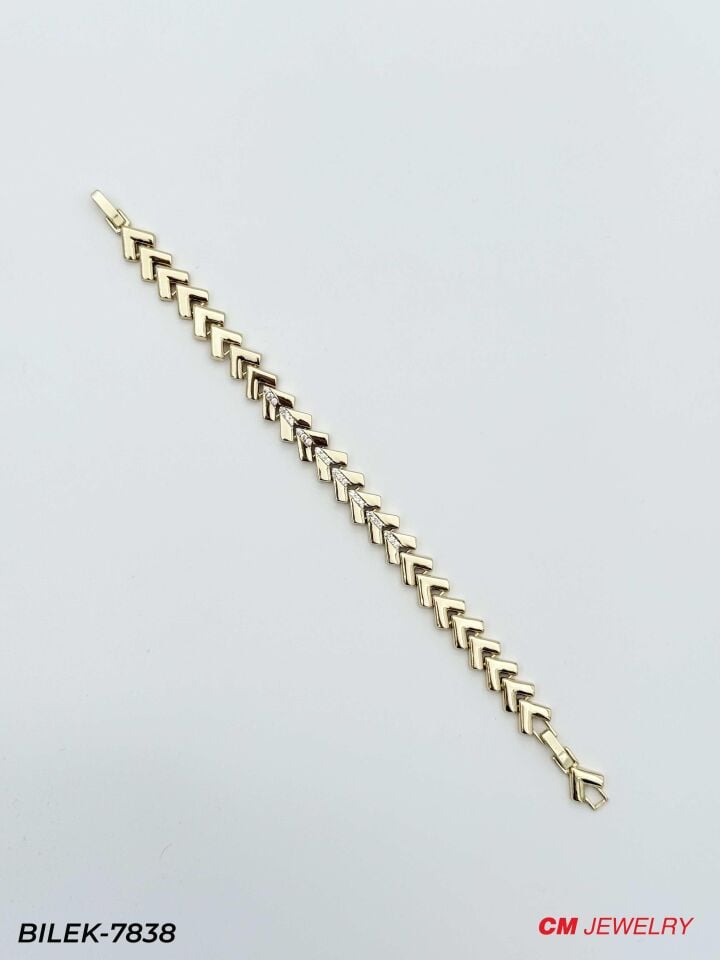 14K CM Bileklik // BILEK-7838