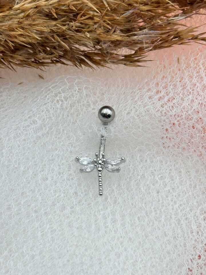 Çelik Göbek Piercingi // TRAG-201