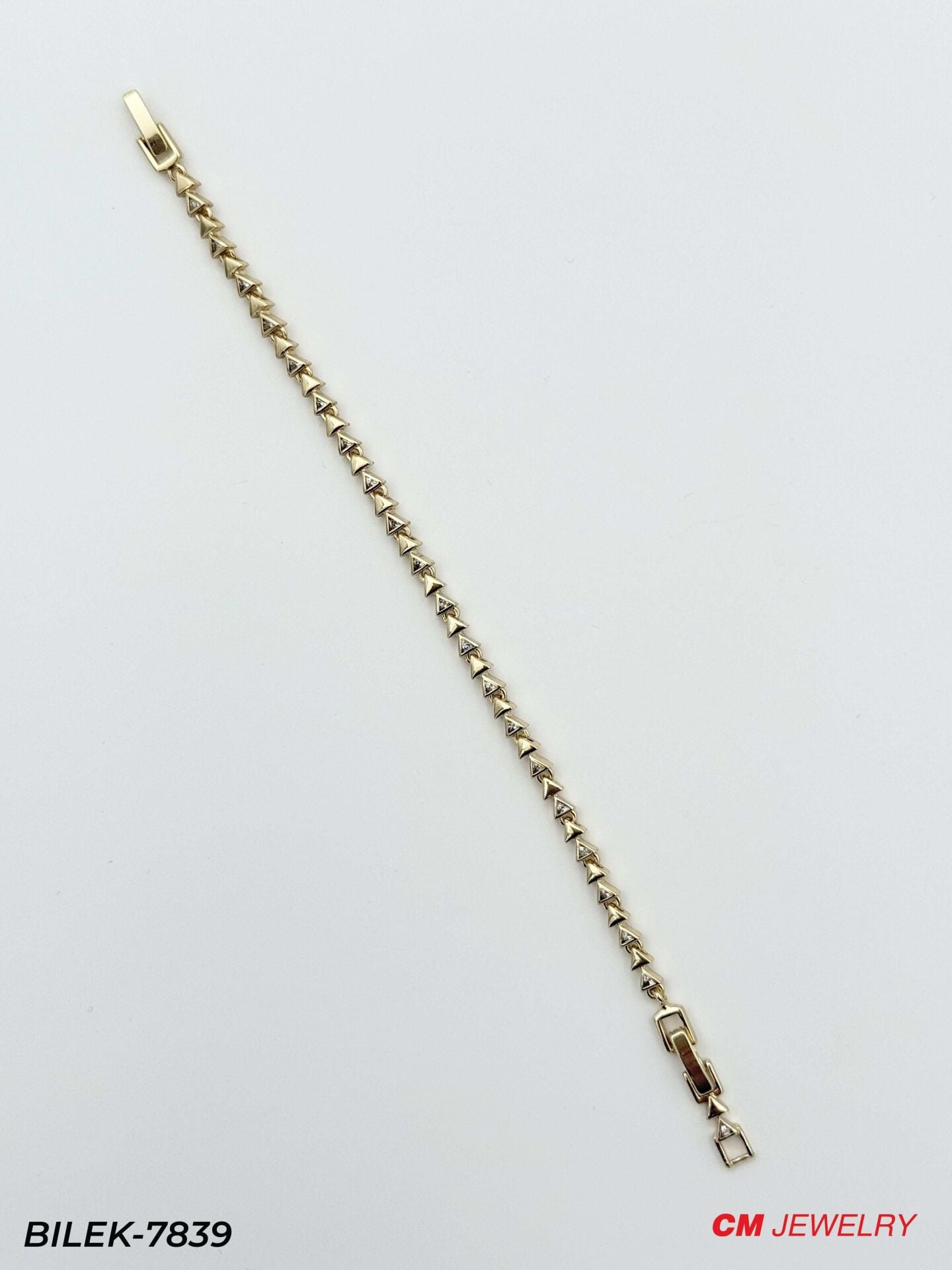 14K CM Bileklik // BILEK-7839