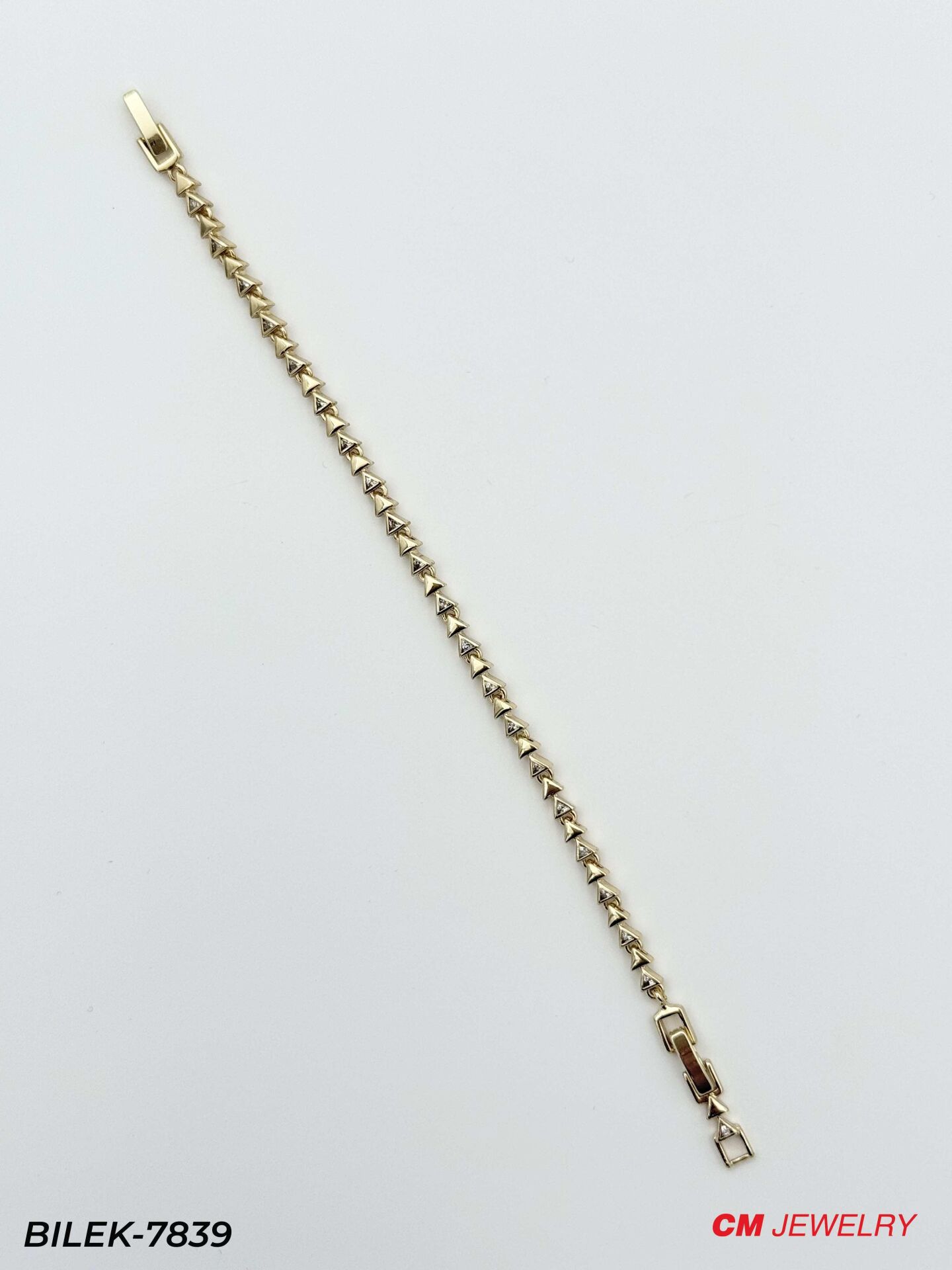 14K CM Bileklik // BILEK-7839