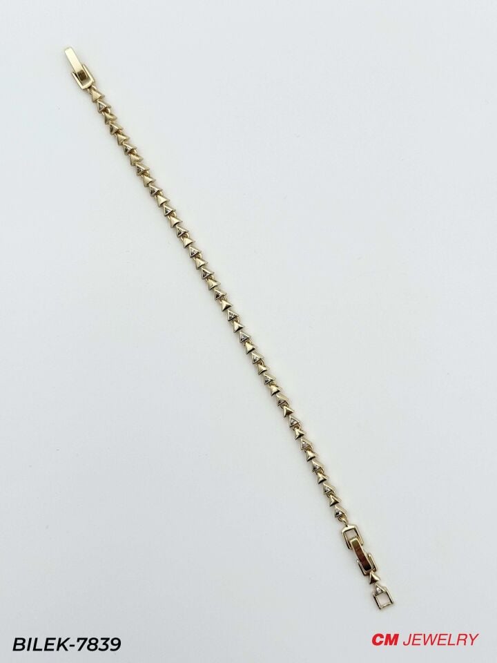 14K CM Bileklik // BILEK-7839