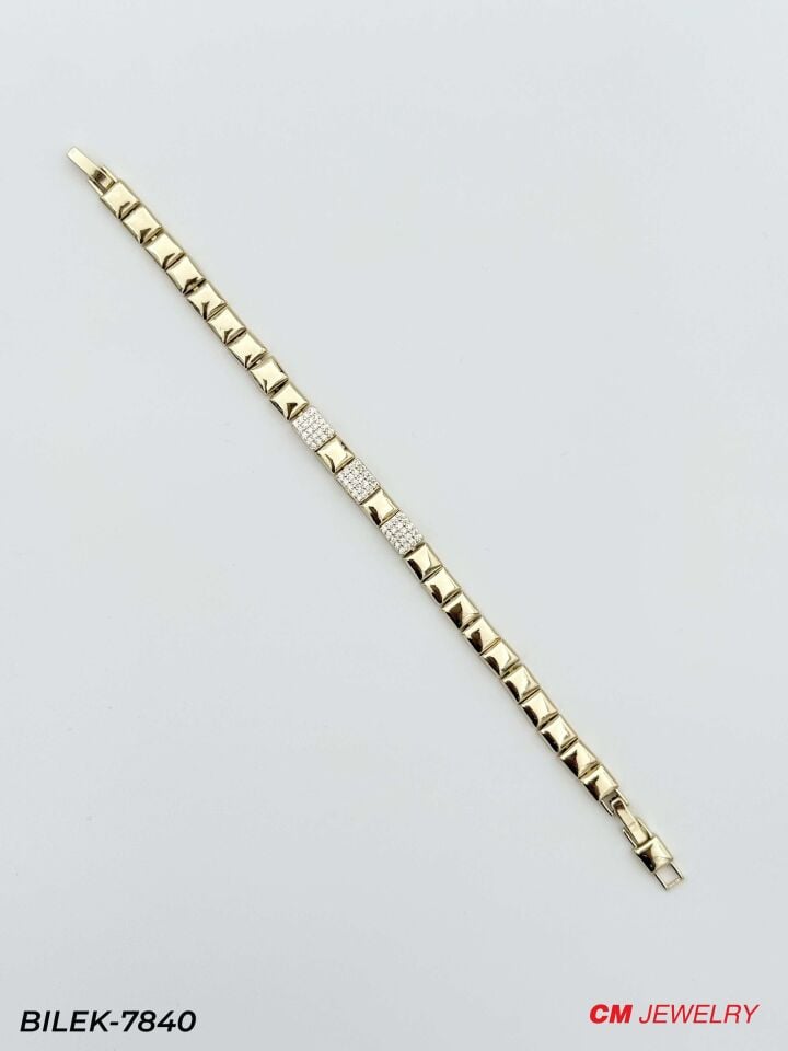 14K CM Bileklik // BILEK-7840