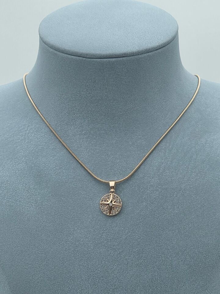 Çelik Kolye 45cm // KOLYE-6117