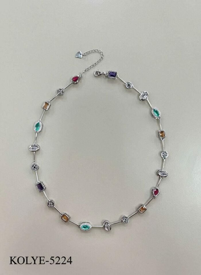 Çelik Tamtur Y Kolye // KOLYE-5224