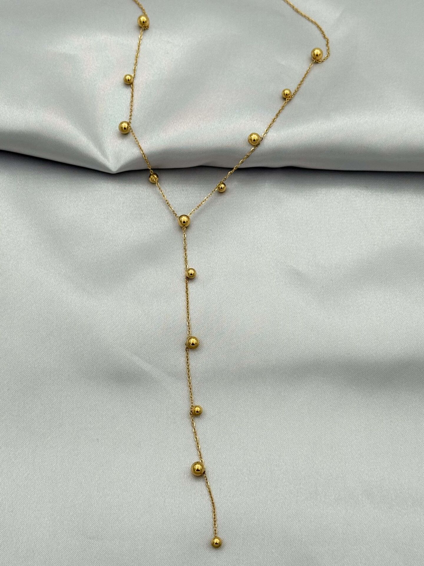 Çelik Y Kolye 45cm // KOLYE-4962