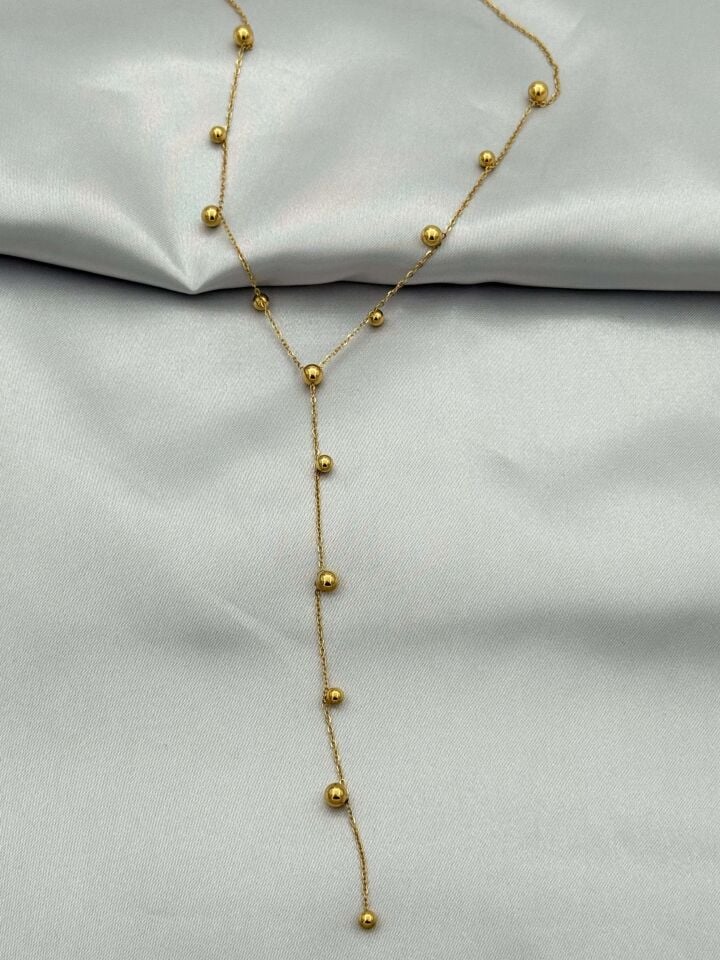Çelik Y Kolye 45cm // KOLYE-4962