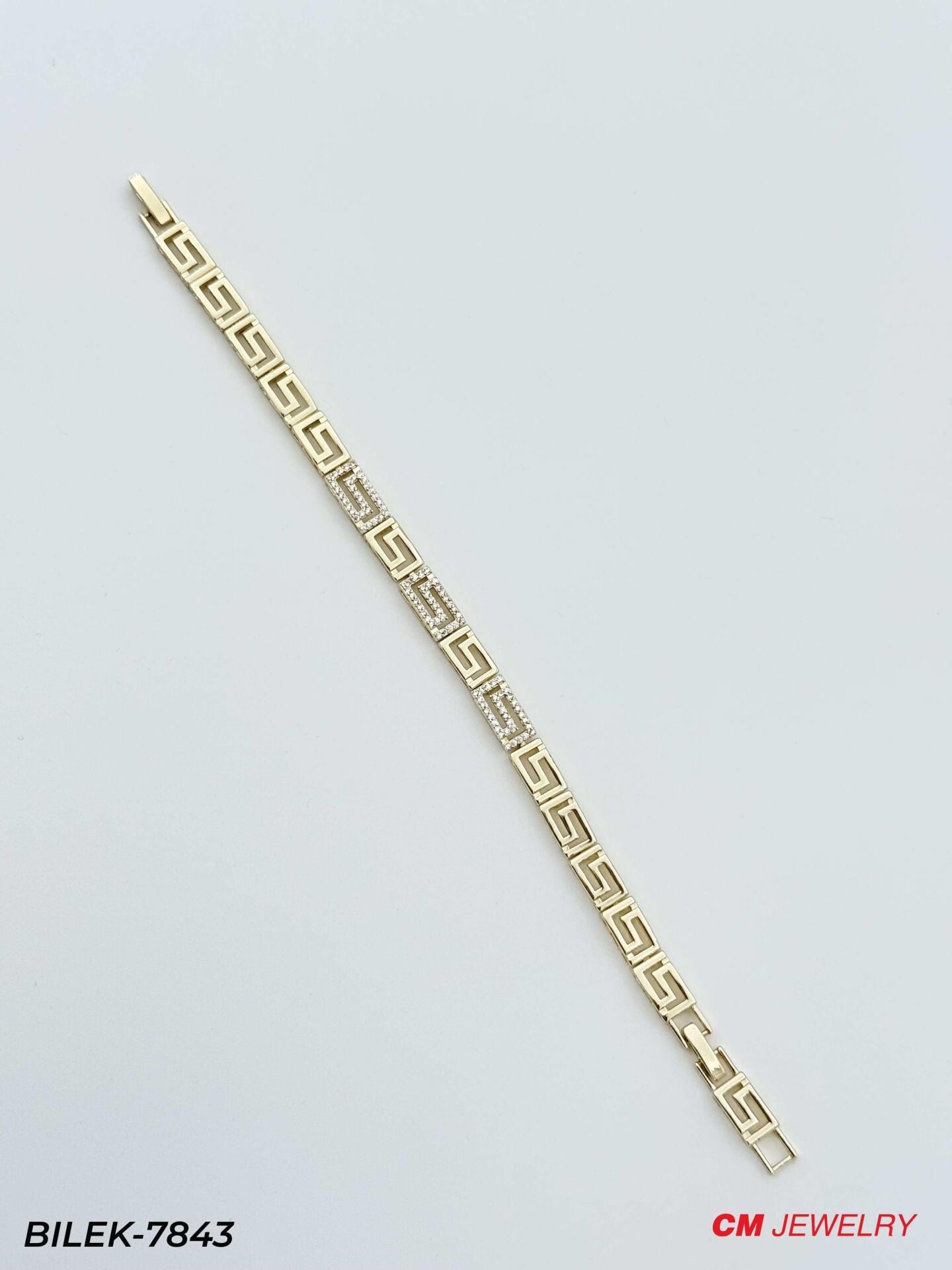 14K CM Bileklik // BILEK-7843