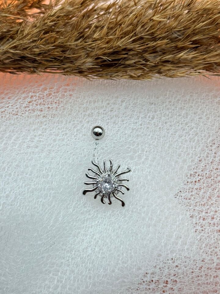 Çelik Göbek Piercingi // TRAG-206