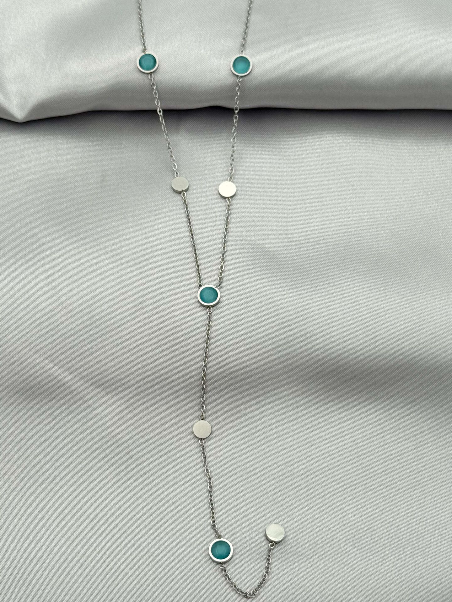 Çelik Y Kolye 45cm // KOLYE-4966