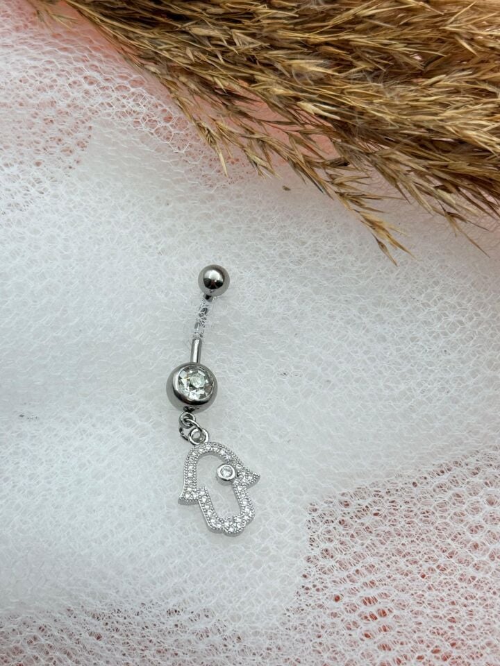 Çelik Göbek Piercingi // TRAG-209