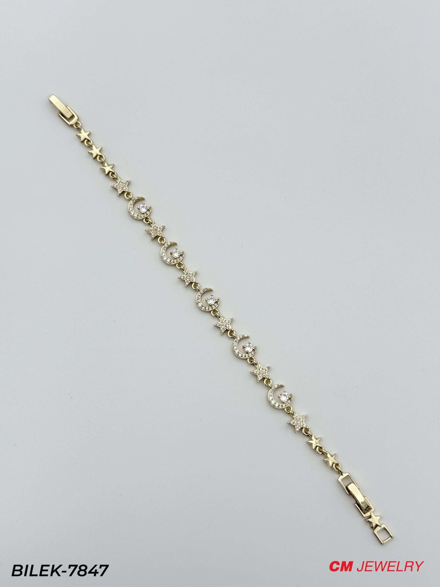 14K CM Bileklik // BILEK-7847