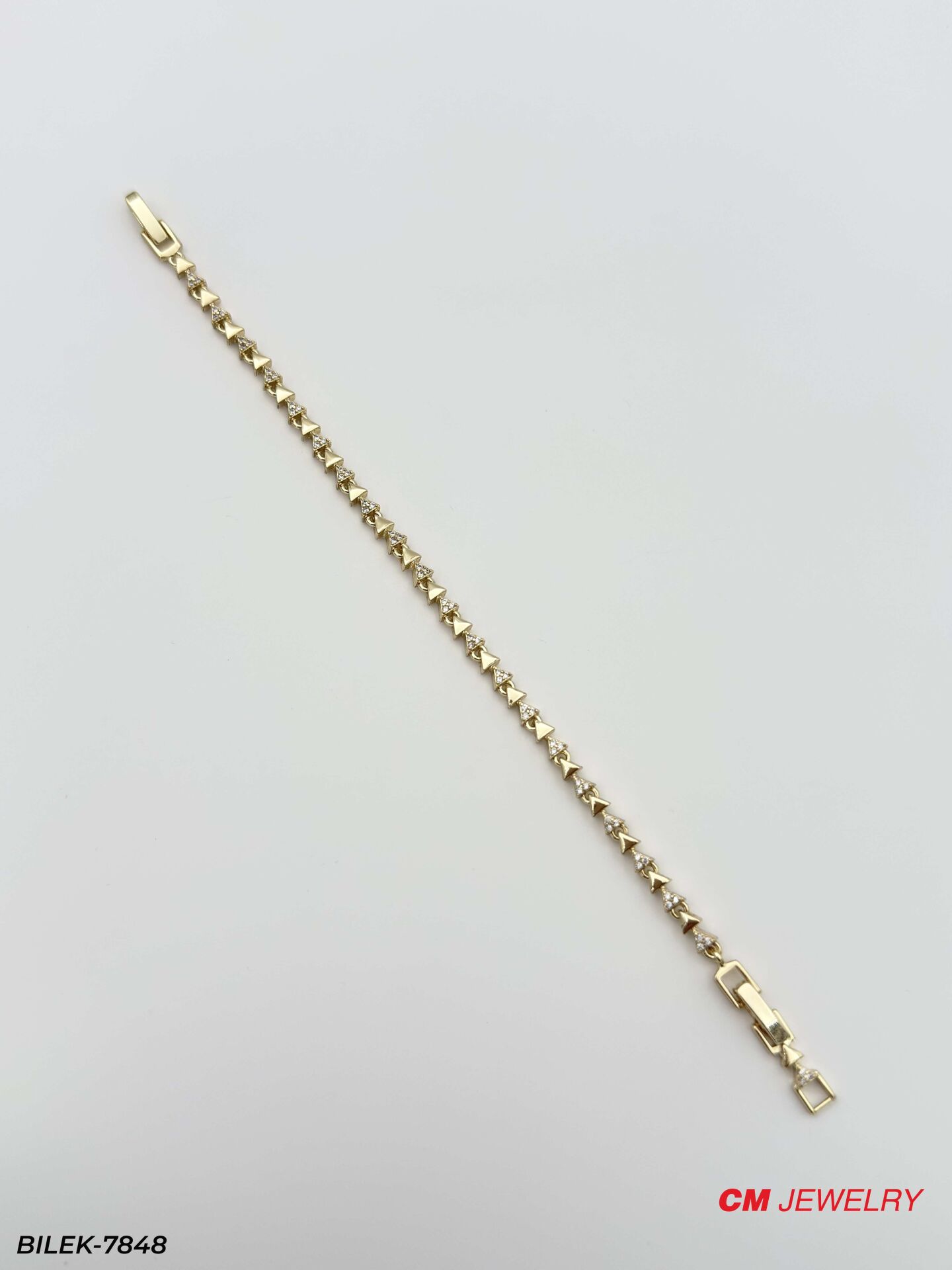14K CM Bileklik // BILEK-7848