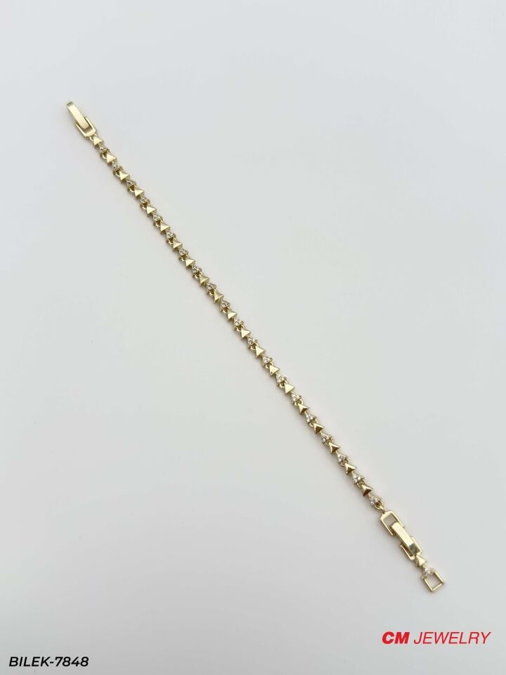 14K CM Bileklik // BILEK-7848