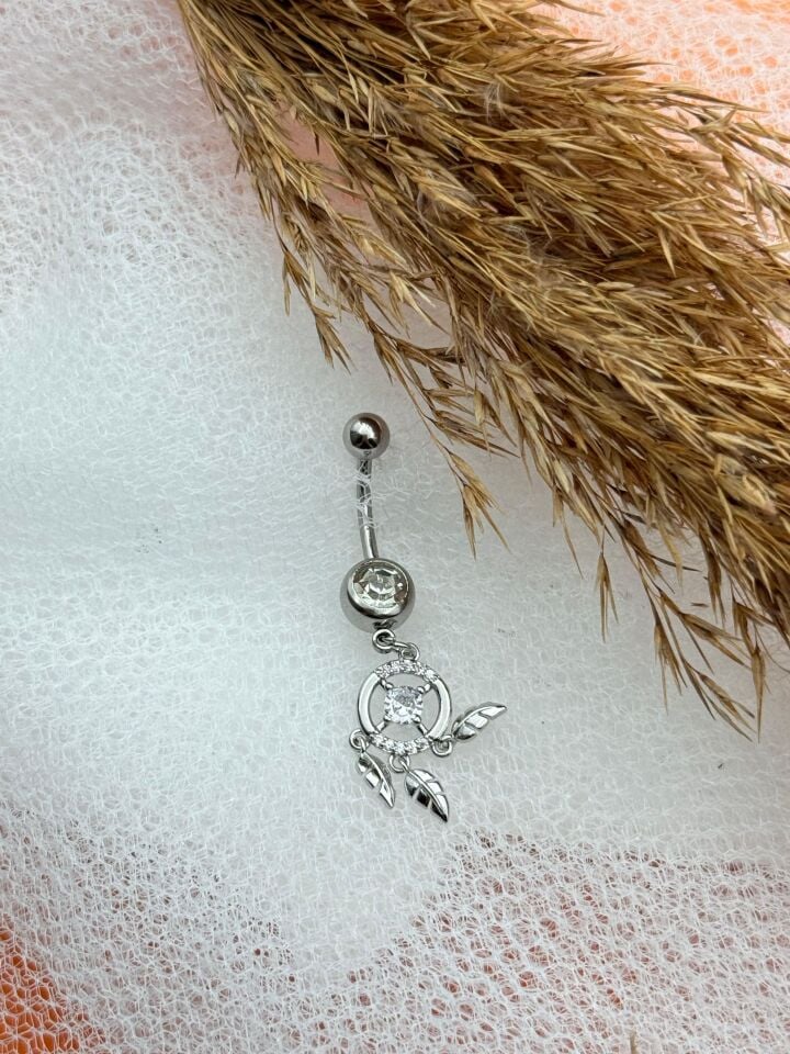 Çelik Göbek Piercingi // TRAG-211