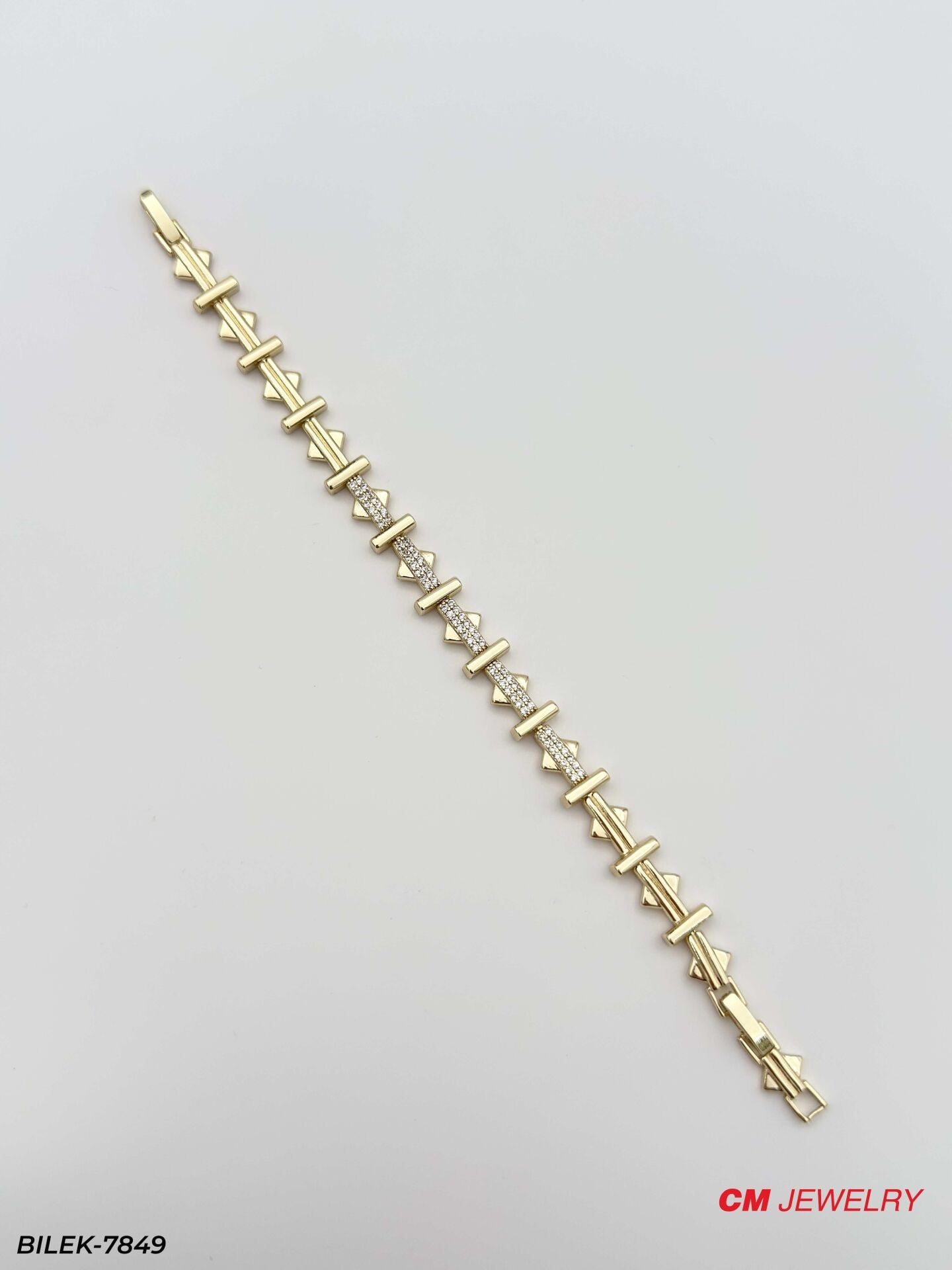14K CM Bileklik // BILEK-7849