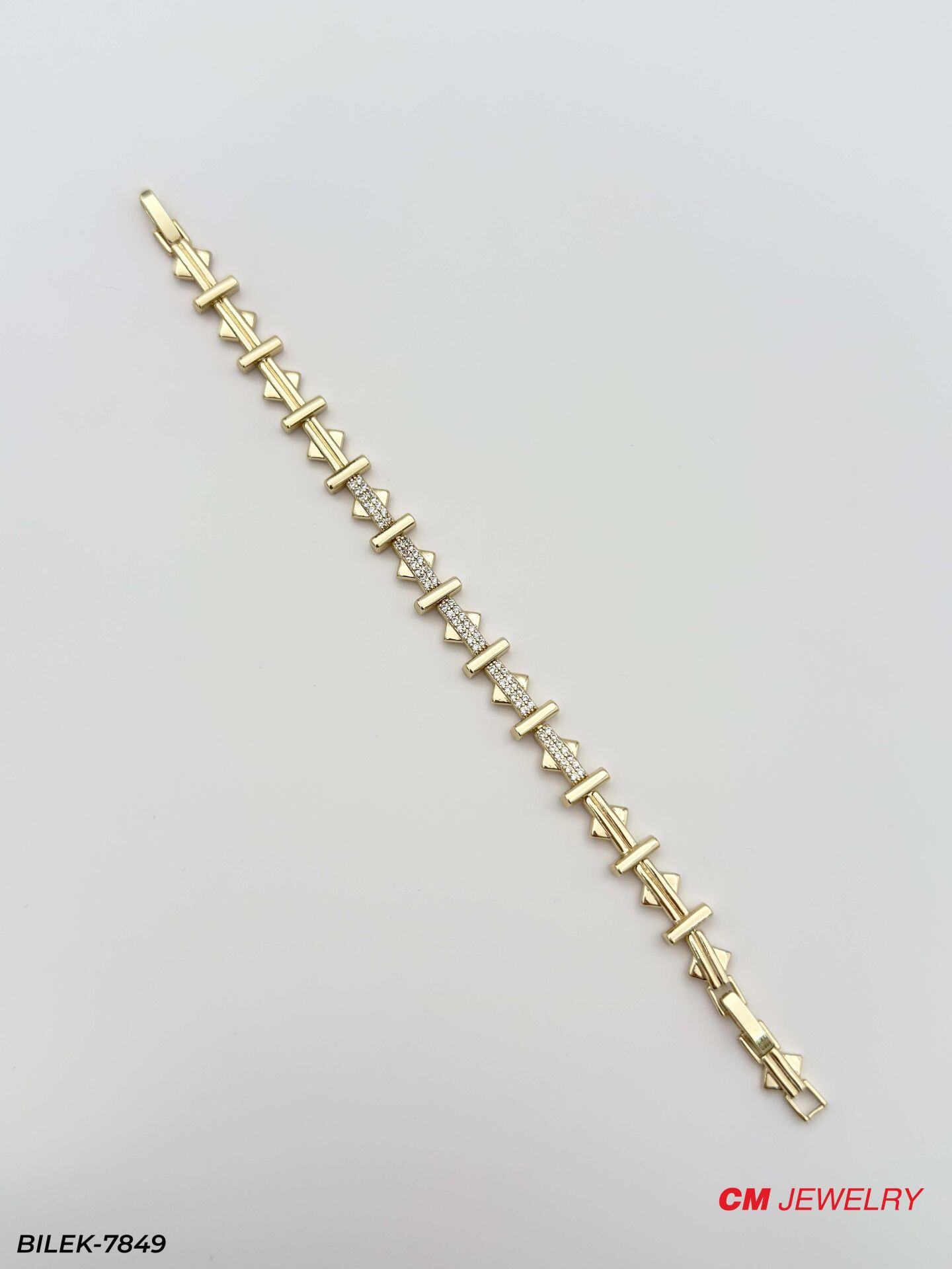 14K CM Bileklik // BILEK-7849