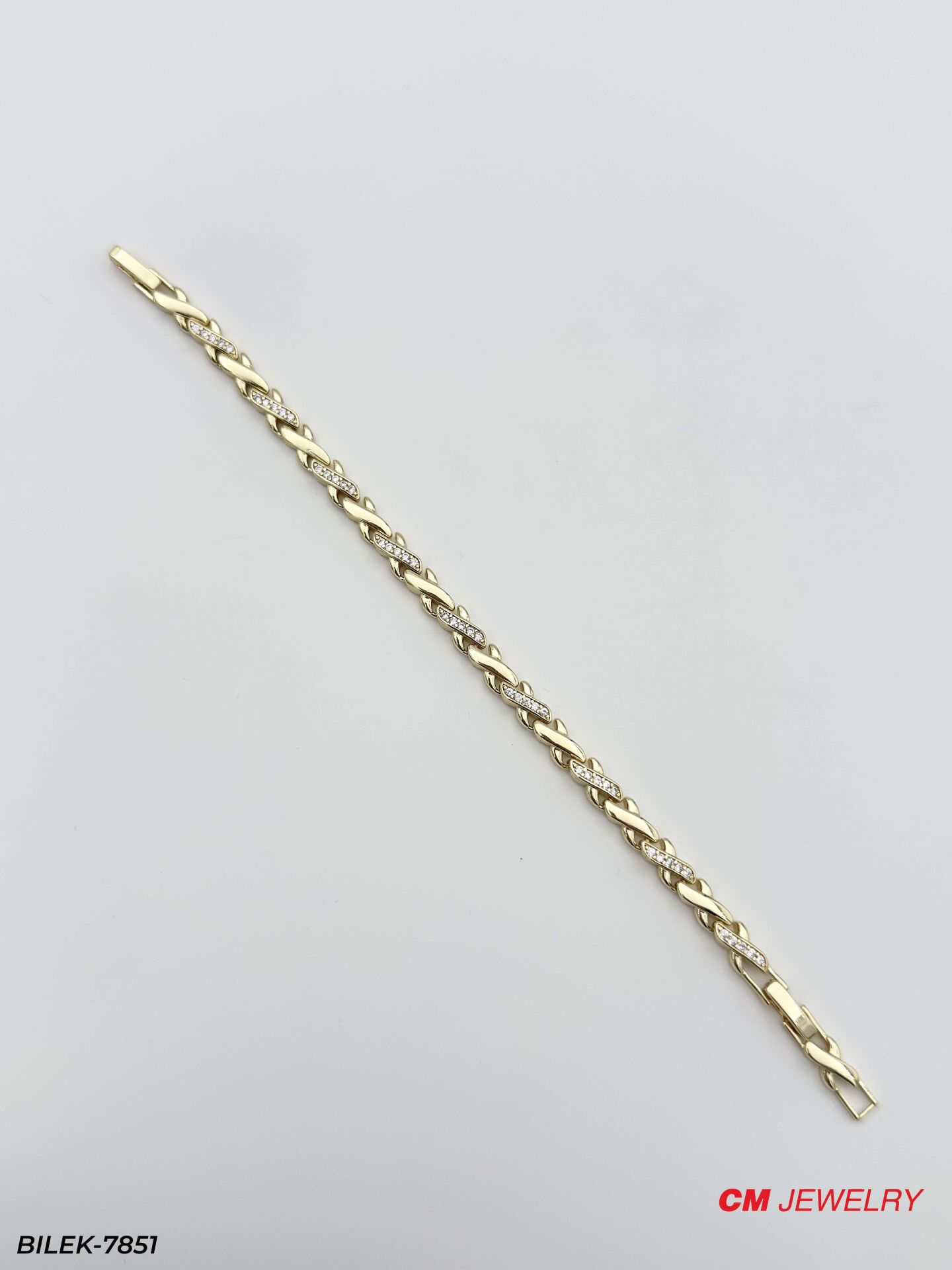 14K CM Bileklik // BILEK-7851