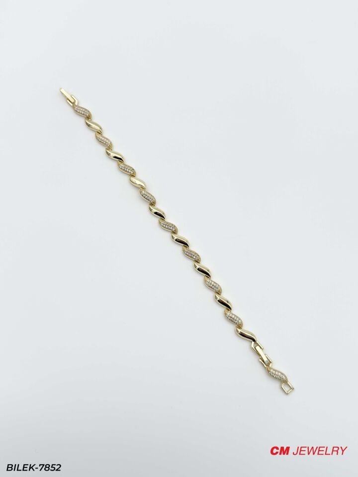 14K CM Bileklik // BILEK-7852