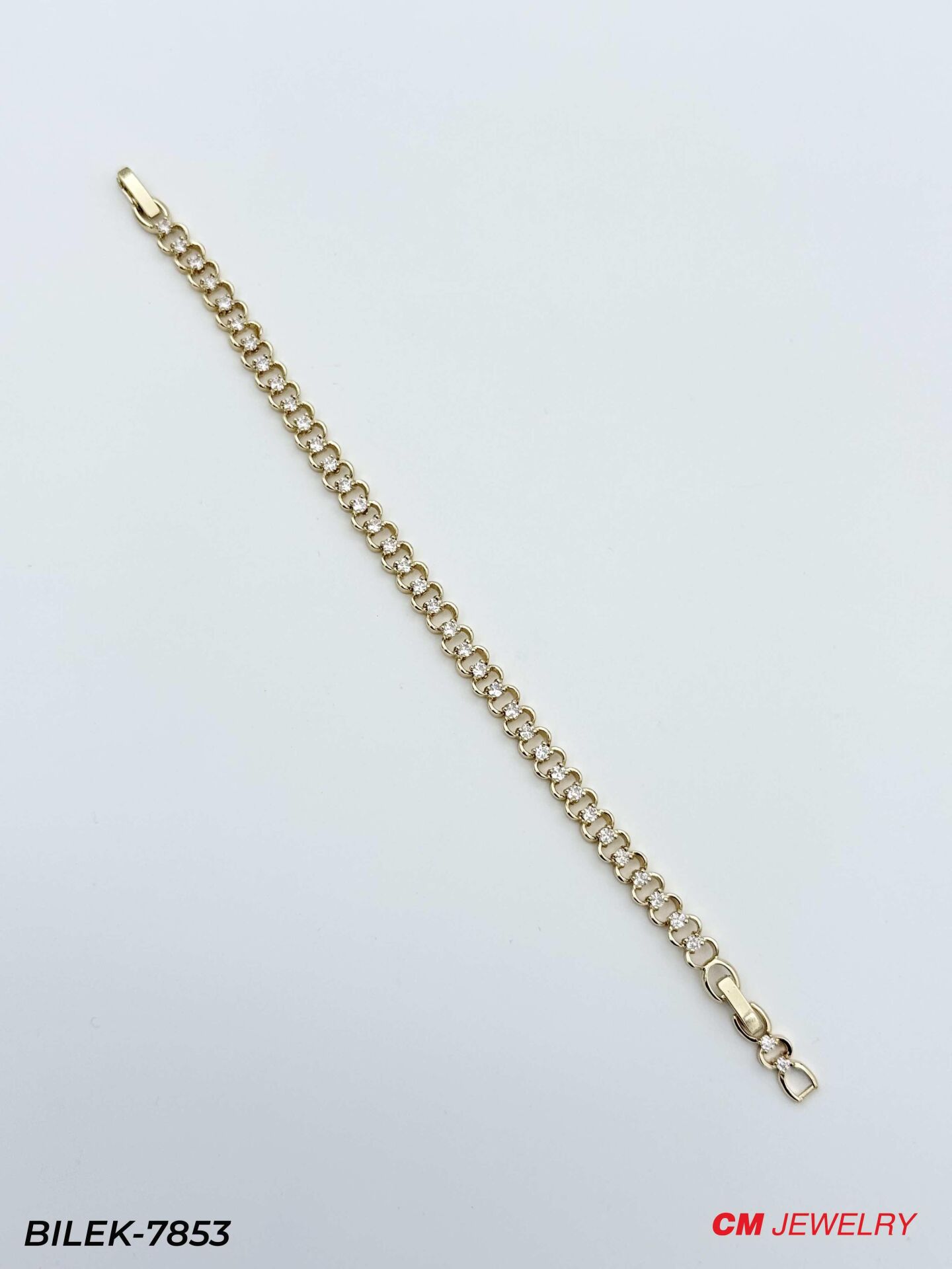 14K CM Bileklik // BILEK-7853