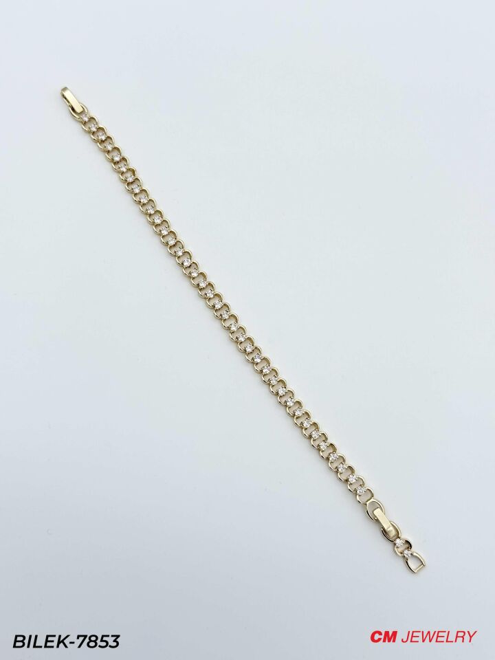 14K CM Bileklik // BILEK-7853