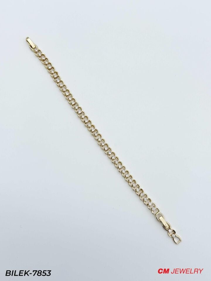 14K CM Bileklik // BILEK-7853