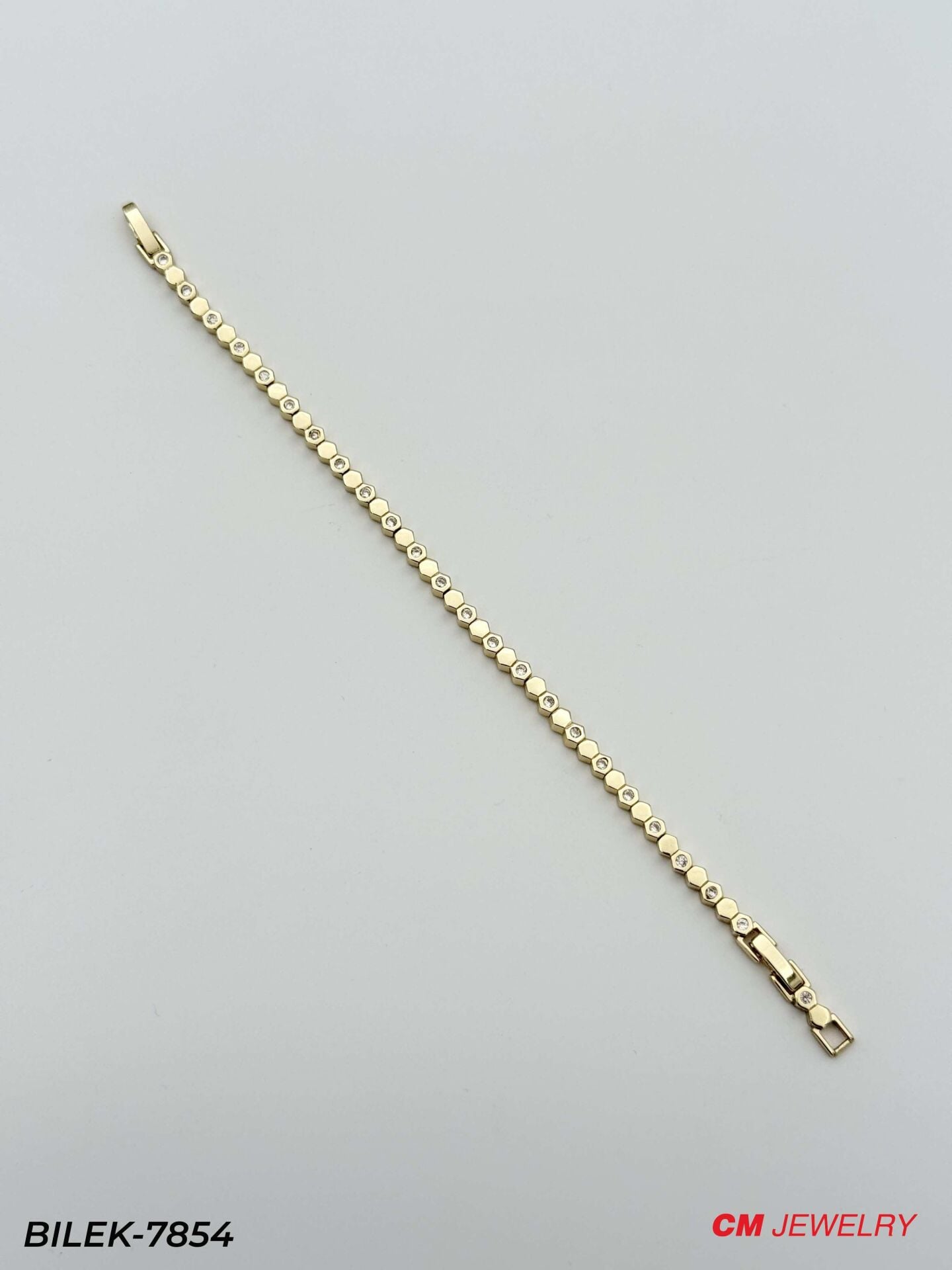 14K CM Bileklik // BILEK-7854