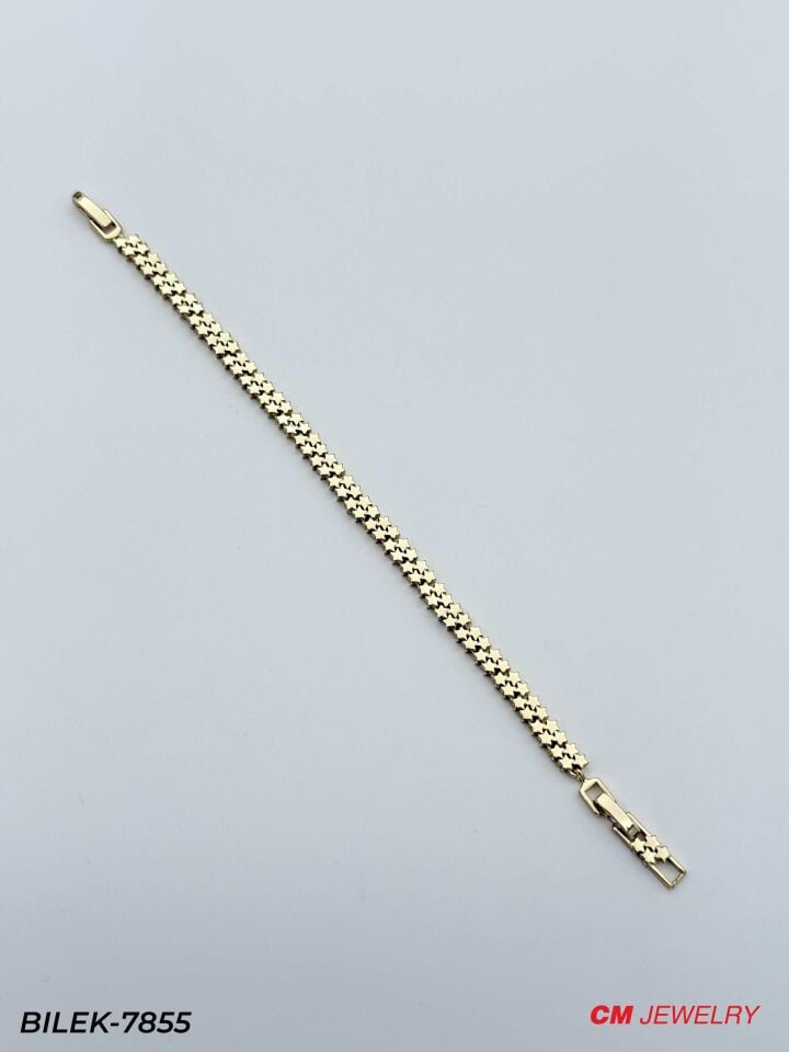 14K CM Bileklik // BILEK-7855