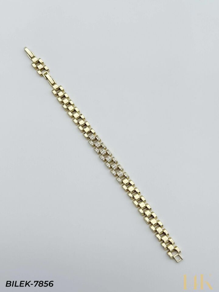 14K Kuyumcu Model Künye Bileklik // BILEK-7856