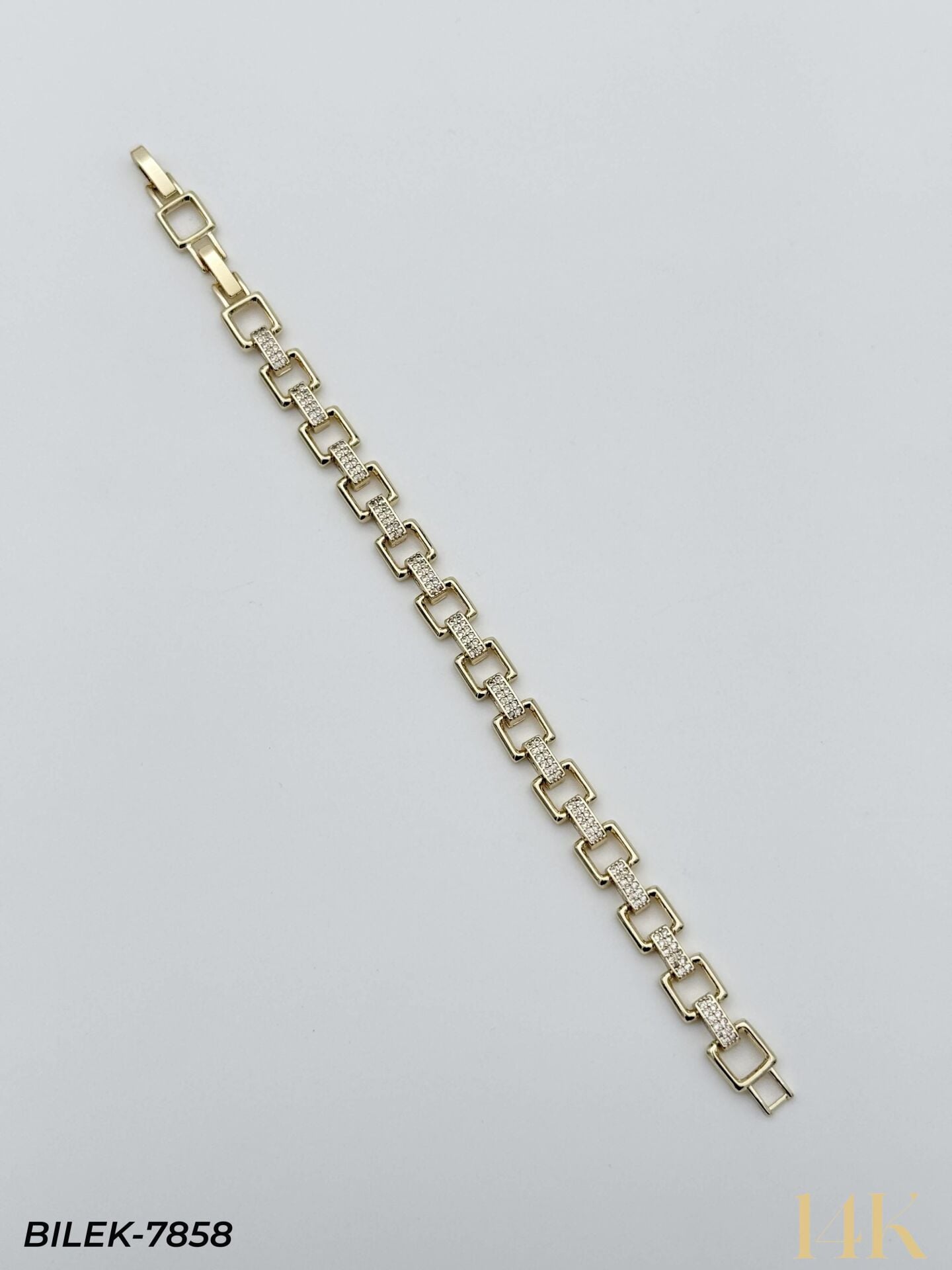 14K Kuyumcu Model Künye Bileklik // BILEK-7858