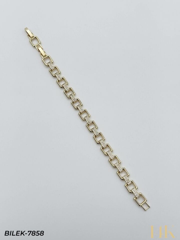 14K Kuyumcu Model Künye Bileklik // BILEK-7858