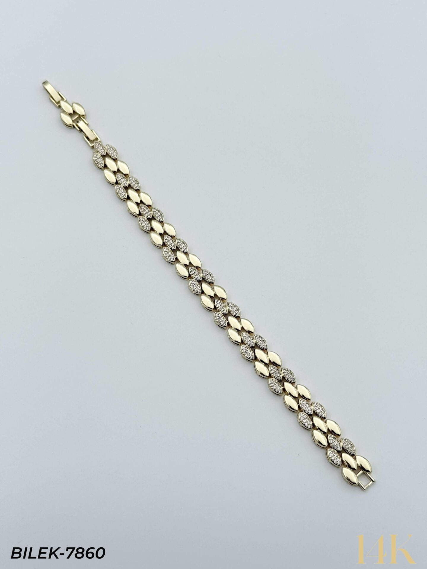 14K Kuyumcu Model Künye Bileklik // BILEK-7860