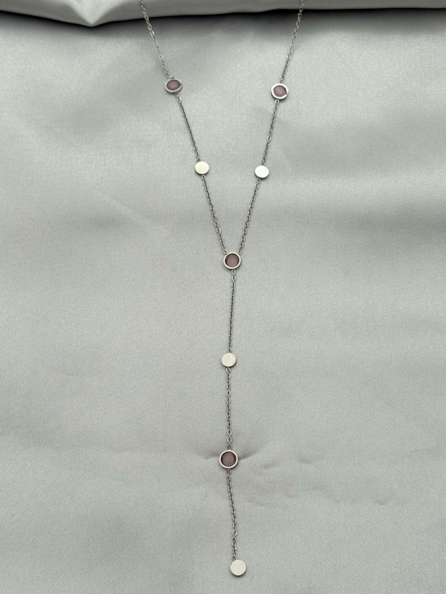 Çelik Y Kolye 45cm // KOLYE-4982