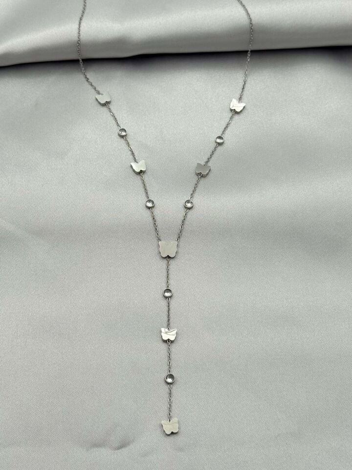 Çelik Y Kolye 45cm // KOLYE-4986