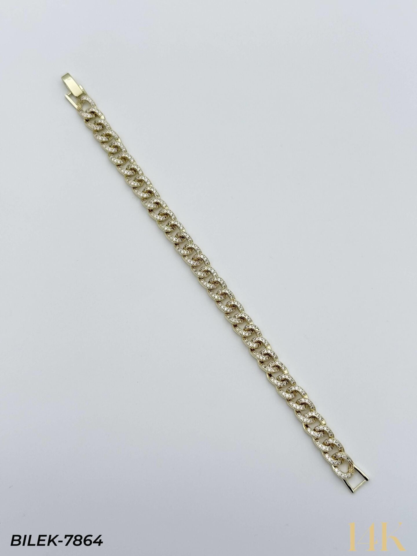 14K Kuyumcu Model Künye Bileklik // BILEK-7864