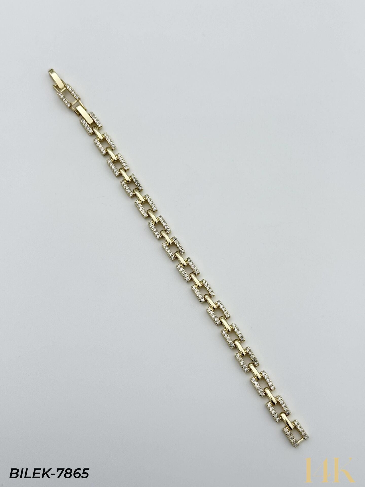 14K Kuyumcu Model Künye Bileklik // BILEK-7865