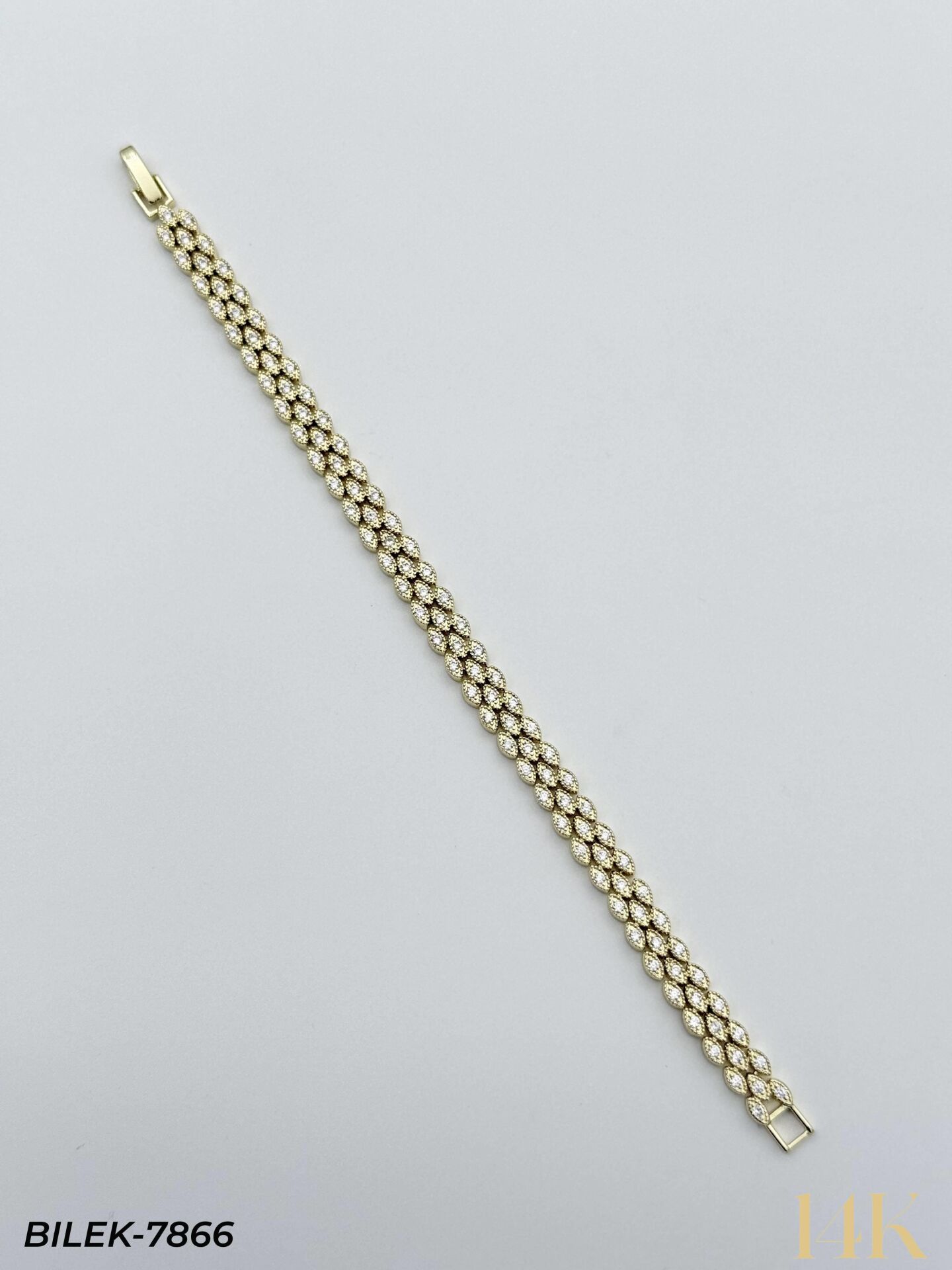 14K Kuyumcu Model Künye Bileklik // BILEK-7866